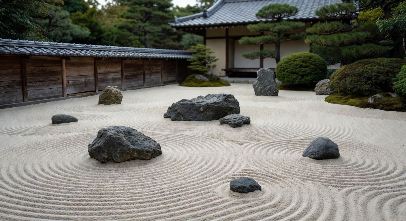 禅の枯山水